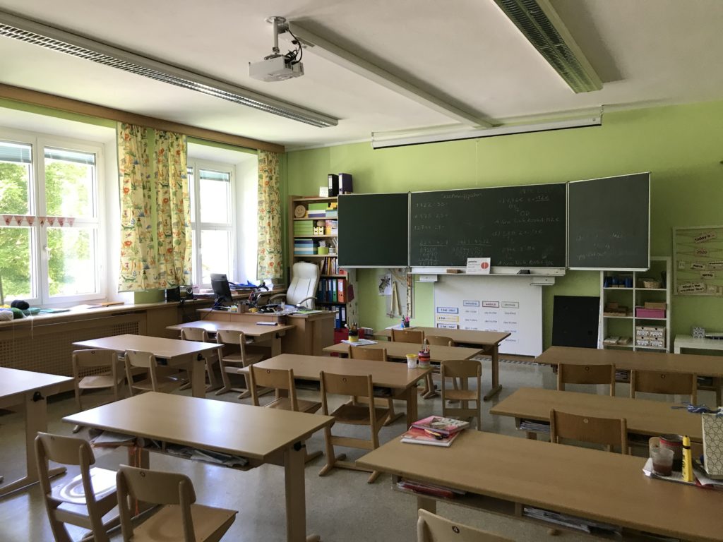 Volksschule Klassenzimmer